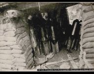 Erbeutete ital.Minenwerfer-Munition a.d. Piave 17.6.18