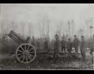 Honvéd-Artillerie an der Piave